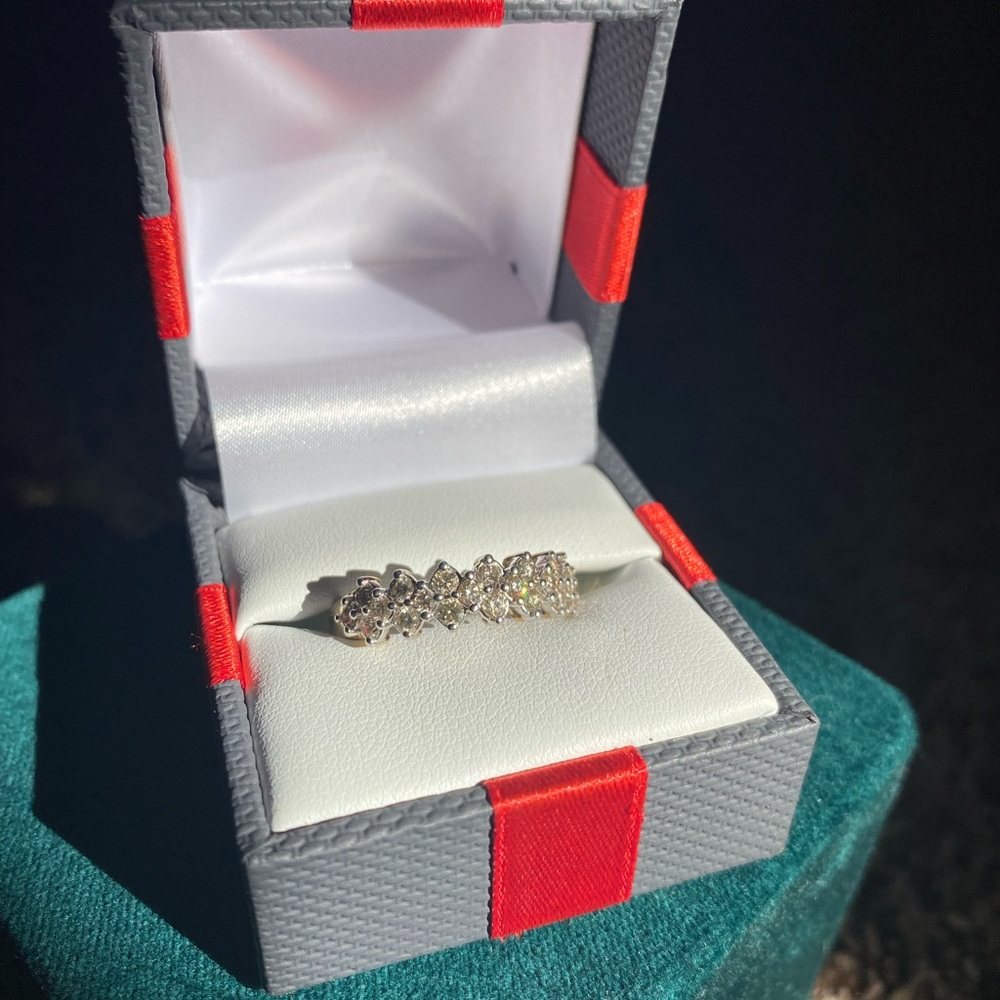JCPENNY DIAMOND COCKTAIL RING 1CTW 10K Gold